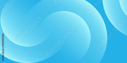 Abstract blue background with circles. Used to decorate advertisements, publications, Eps10 vector
