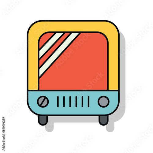 Classic Vintage Radio Receiver Icon