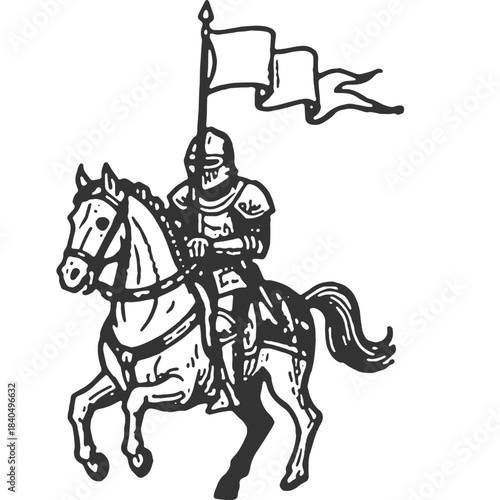 No Surrender Vintage Illustration Vector