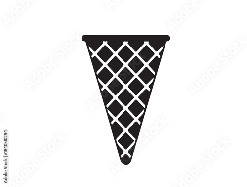 CheerDrift Streamer Stick Cone image in silhouette