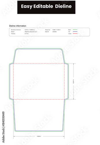 business envelope dieline template box dieline die lines packaging custom dieline  box cardboard box dieline pizza box dieline printable product packaging layout,
