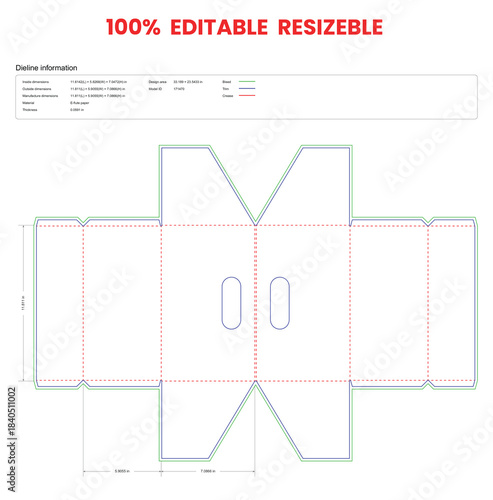 display box with handle  dieline template box dieline die lines packaging custom dieline  box cardboard box dieline pizza box dieline printable product packaging layout,
