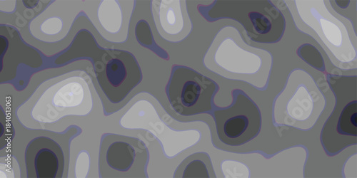 Abstract topographic map contours in shades of gray and purple with organic flowing shapes creating a textured background pattern