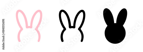 A pixel art version of the Easter bunny, designed with simplicity and a playful style, perfect for digital Easter celebrations.