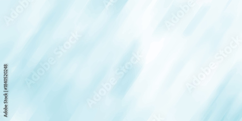 Soft pastel blue and white abstract diagonal brush stroke texture with gentle blurred motion effect creating a serene and airy background for light and clean design projects