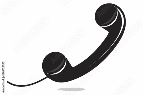 Vector phone icon illustration for communication and contact