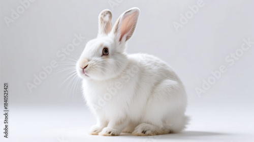 rabbit isolated on white background