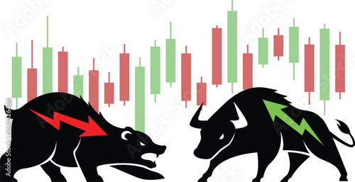 vector illustration of a girl with a dog