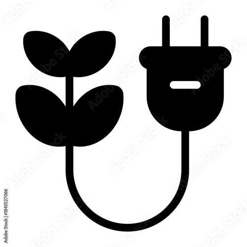 biomas energy icon for illustration