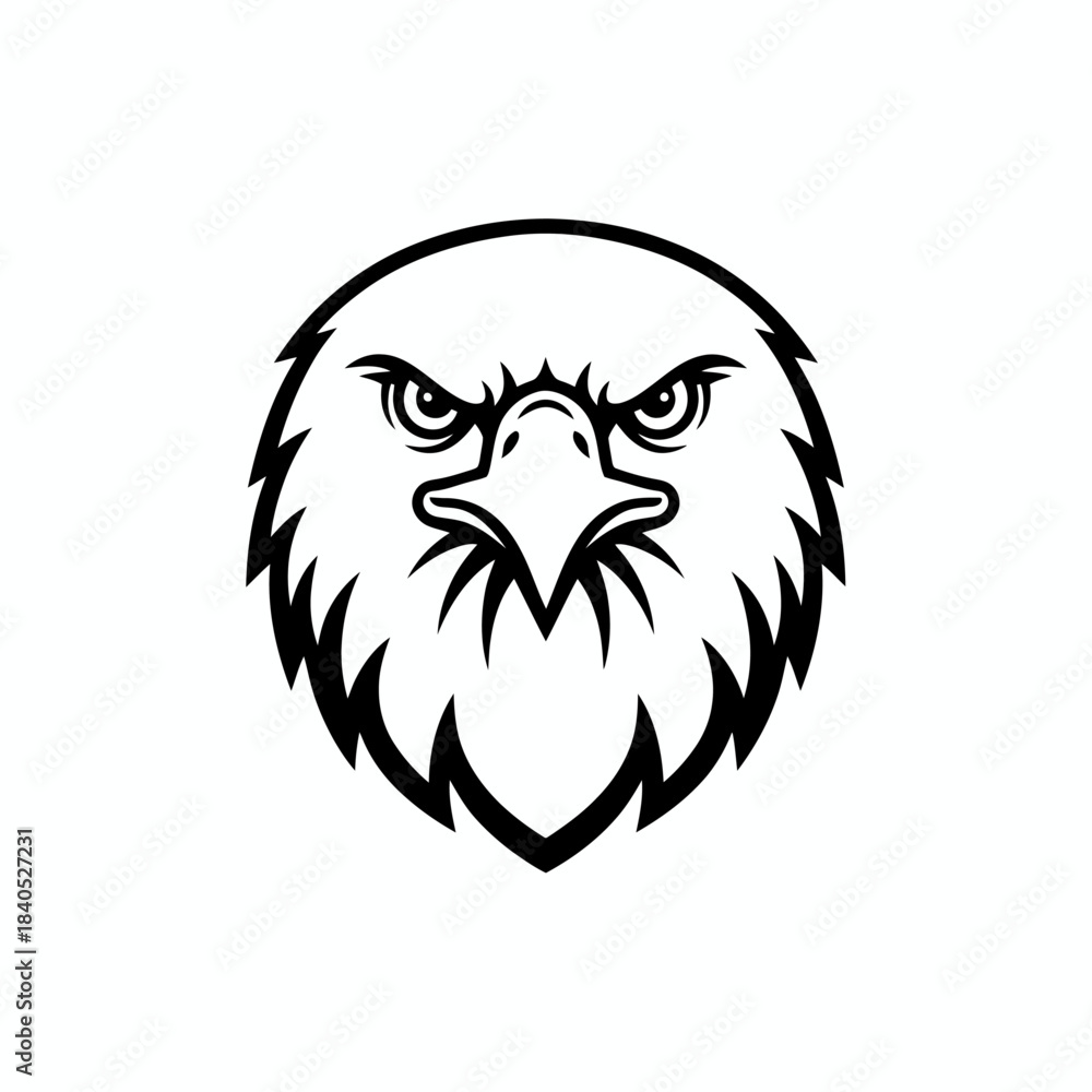 Obraz premium Eagle Vector Illustration