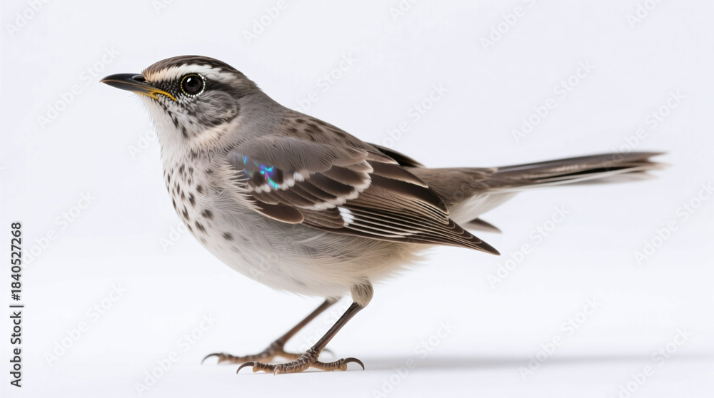 Obraz premium mockingbird isolated on white background