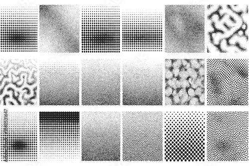 Hand Drawn Shading and Texture Vector Set: Stipple, Crosshatch, Hatching, and Scrawl Patterns for Illustration and Design