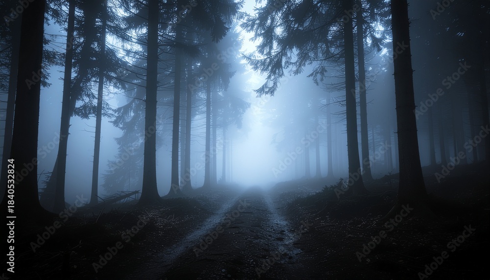 Naklejka premium Dark Whispers