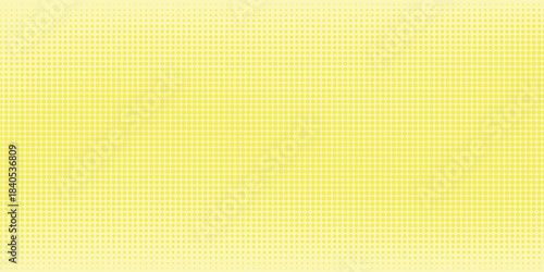 Bright lemon yellow pop art retro background with halftone in comics style, vector illustration EPS10