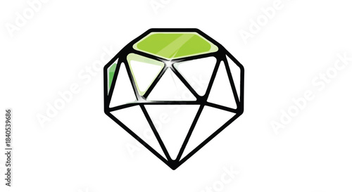 Green Gemstone - A Symbol of Growth and Prosperity in Modern Design.