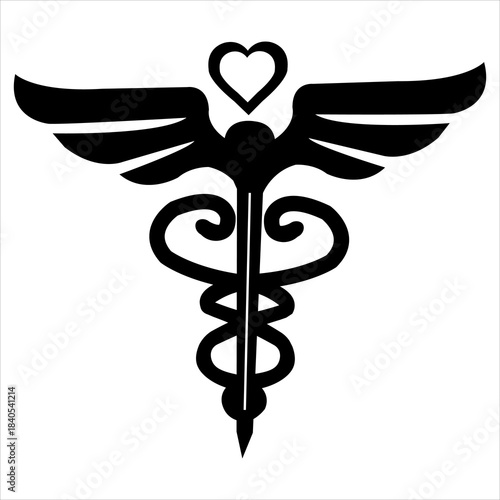 A sleek and professional medical instruments logo with crisp lines and clear healthcare symbols, perfect for clinics, hospitals, medical brands, and wellness-focused services.