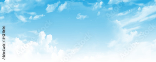 blue sky with cloud 