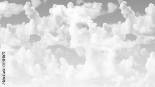 Dark monochrome heavy storm clouds before a thunderstorm. Dramatic clouds in overcast weather. Cloudscape.