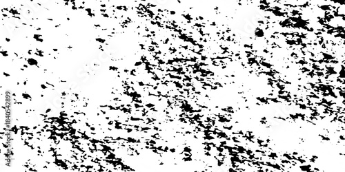 Urban overlay scratch concrete grain surface grainy. noise rust wall grunge black splatter and white background. damaged chalk crack rough ink wall texture.	