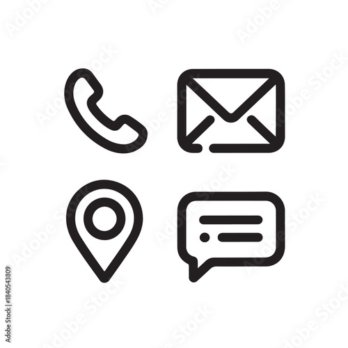 Flat Vector Clock Icon