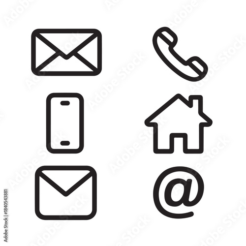 Flat Vector Clock Icon