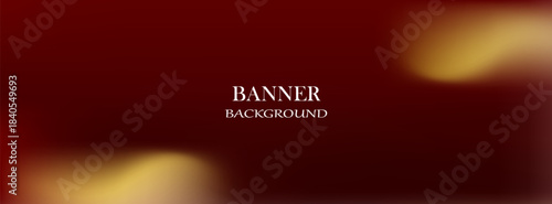 Banner background awards. Red gradation. Gold frame. Abstract. Trendy .eps 10