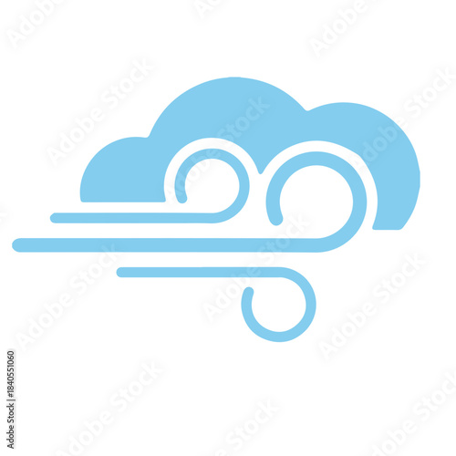 Windy Cloud Symbol