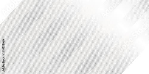 Vector abstract black and white gradient stripe diagonal curves thin overlap line. vector abstraction line transparent wavy fabric web geometric pattern technology texture design.	