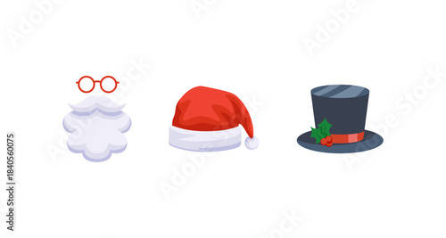 Festive Christmas and Winter Holiday Hat and Accessory Collection