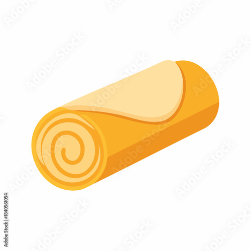 Rolled Blanket Sleeping Bag:  Portable Outdoor Camping, Vacation Gear Illustration