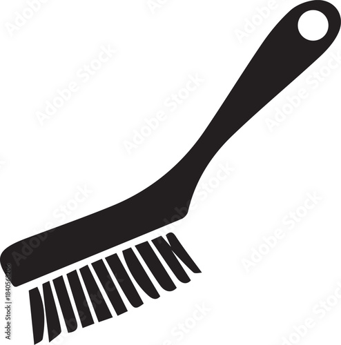 Utility cleaning brush for household chores and maintenance needs