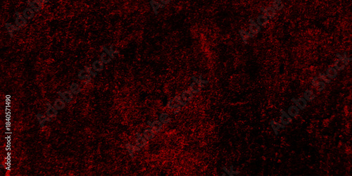 Abstract dark red grunge background with scratches and cracks wall. empty concrete dark wall background texture. red stucco wall background texture. red and black marble stone texture.