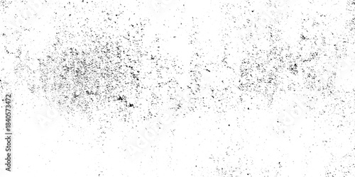 White, black dust overlay distress grungy grain, noise effect paint wall. small particles of debris and dust. crack and scratch dust paint concrete wall. subtle halftone grunge urban texture vector.