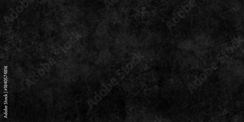 Dark grunge texture with deep black and charcoal tones, featuring rough, cracked surfaces and subtle scratches. cement concrete wall and ceramic tiles background. gray dirty stan, rusty metal texture.