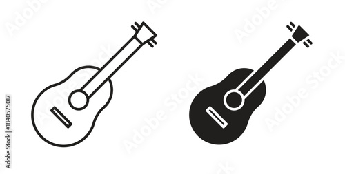 Ukulele icon for web and app. vector illustration eps