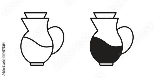 Vinegar icon for web and app. vector illustration eps