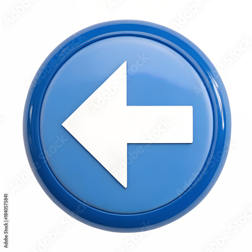 Free Download left pointing arrow icon isolated png - GFXLoad