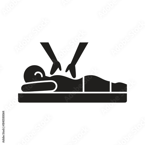 Person receiving a massage on a table showing relaxation, body healing, therapeutic touch, muscle relief, and wellness practice.