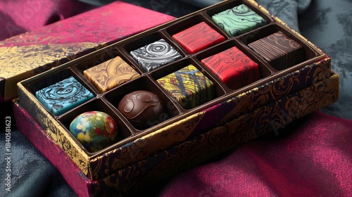 Artisan Candies Floral Box