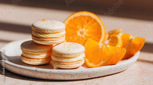 Citrus and Treats Speckled Plate