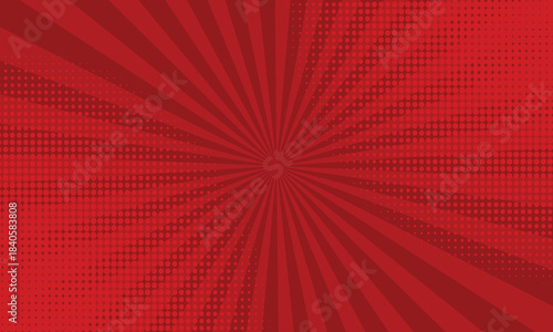 Vintage superheroes comics poster backdrop. halftone texture and superhero vector. Comic book halftone background.