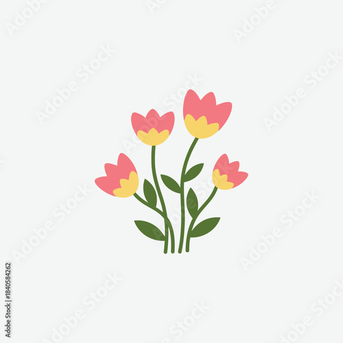 Download premium tulip flower vector designs in SVG, AI, EPS, and PNG formats. Perfect for logos, floral illustrations, patterns, branding, and print projects. High-quality, editable, and free for per