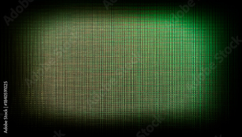 Abstract background, linear grid in a dark frame.