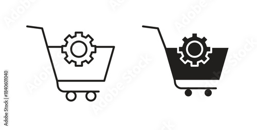 Procurement icon isolated vector Illustration. Vector pictogram for web and app