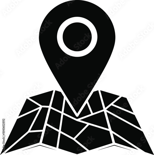 Map Location Pin Navigation Vector