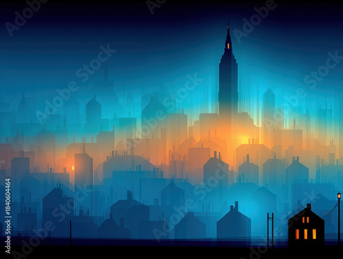 Tokyo Japan city skyline