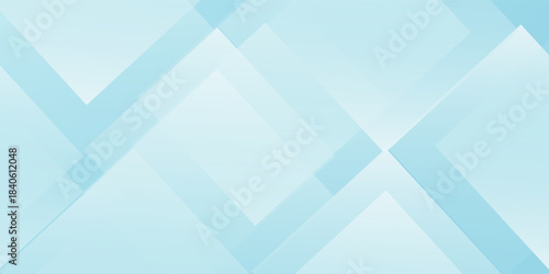 Blue and white triangle gradient abstract background for corporate concept, template, poster, brochure, website, flyer design. Vector illustration