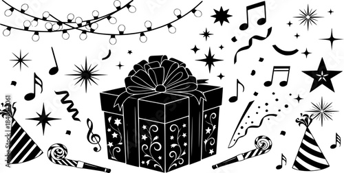 gift box vector illustration
