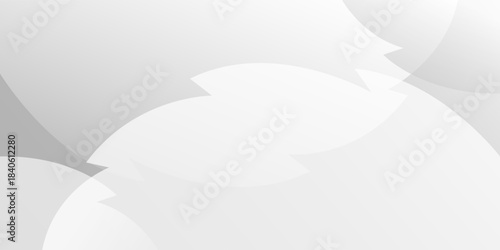Abstract white and gray shape modern background. texture white pattern. vector illustration	