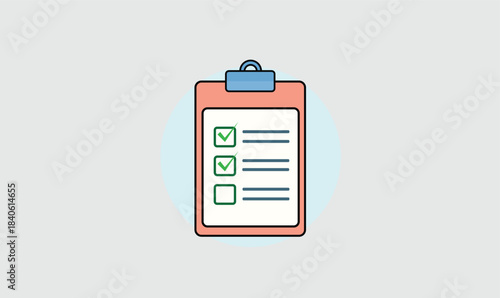 checklist icon vector